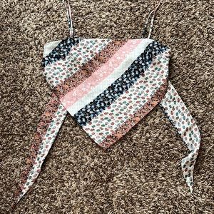 Princess Polly “Chelina Top” bandana tie top